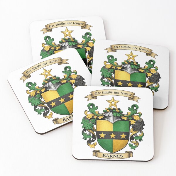 Item preview, The Barnes Family Coat of Arms designed and sold by BagTown Clans.