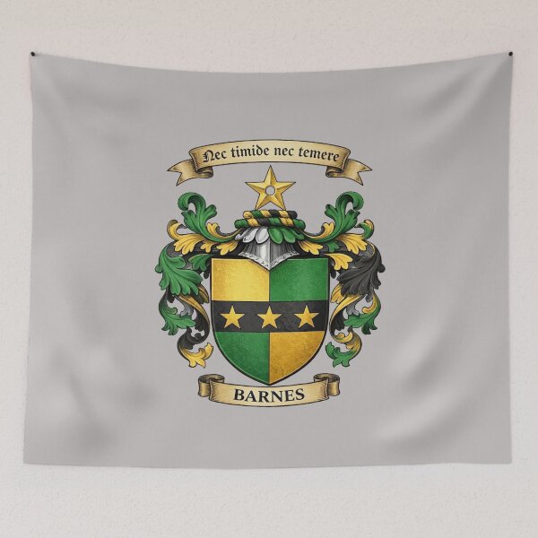 Item preview, The Barnes Family Coat of Arms designed and sold by BagTown Clans.