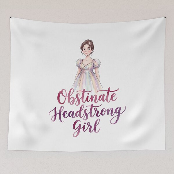 Item preview, Obstinate Headstrong Girl Pastel Watercolor Dress Design designed and sold by Fenay Designs.