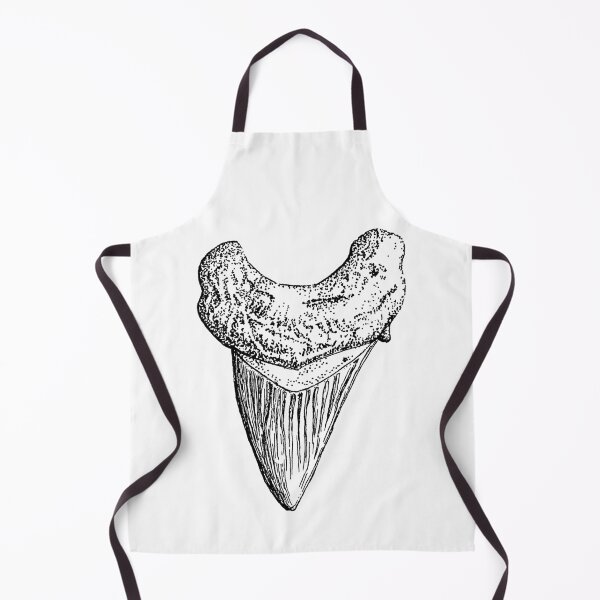 Item preview, Shark Tooth Fossil Scientific Illustration designed and sold by chiiliishote.