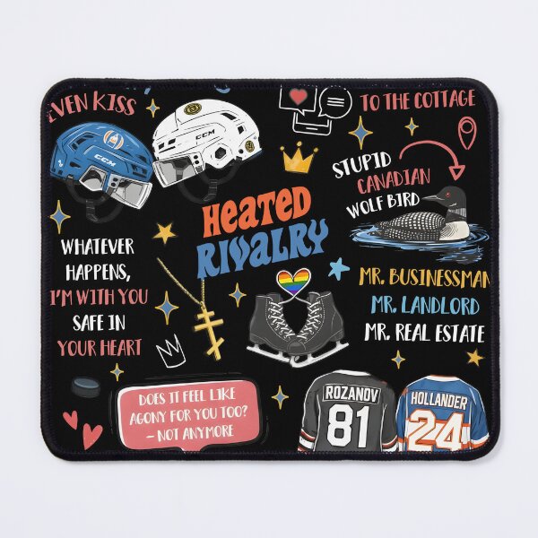 Item preview, Heated Rivalry Characters Hockey Romance designed and sold by gfwhdteaganwu.