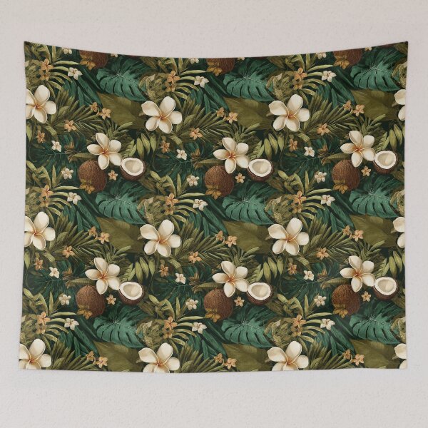 Item preview, Graceful Tropical Flower  - Birthday Flower Pattern  - Birthday Gifts For Dad designed and sold by RoyalStarsPatts.