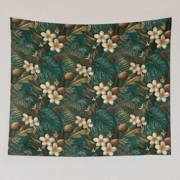 Item preview, Radiant Tropical Floral Texture  - Flower Bouquet Pattern  - Anniversary Gift Ideas designed and sold by RoyalStarsPatts.