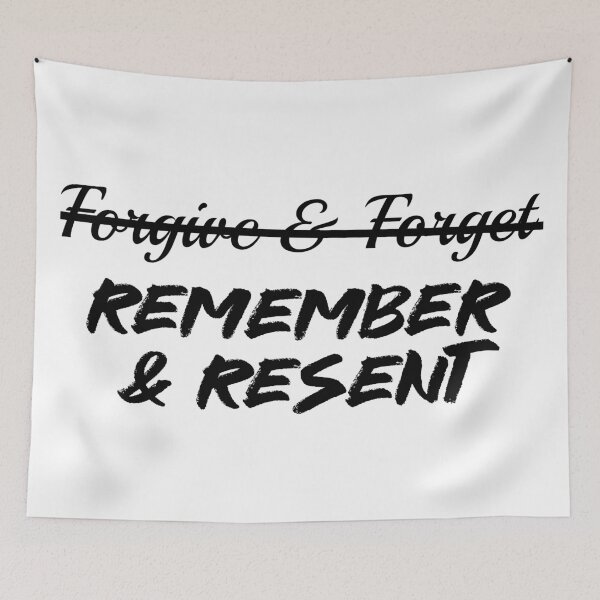 Item preview, Forgive & Forget // Remember & Resent [v3] designed and sold by chaoticwhims.