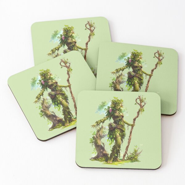 Item preview, Verdant Grove Dryad designed and sold by MYTHIC PEEL STICKERS.