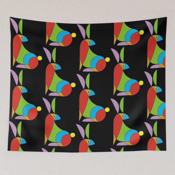 Item preview, Strange multicolored rabbit designed and sold by Lagueny.