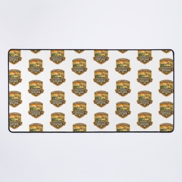 Item preview, Emotionally Supported by Golden Golden Retriever Gift designed and sold by WildVista.