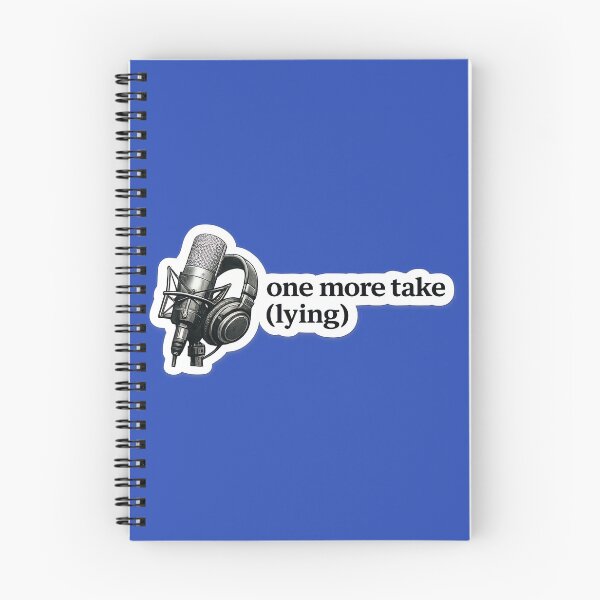 Item preview, One More Take Lying Musician Meme designed and sold by Retr0Tshirts.