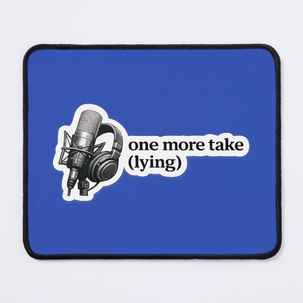 Item preview, One More Take Lying Musician Meme designed and sold by Retr0Tshirts.