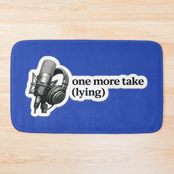 Item preview, One More Take Lying Musician Meme designed and sold by Retr0Tshirts.