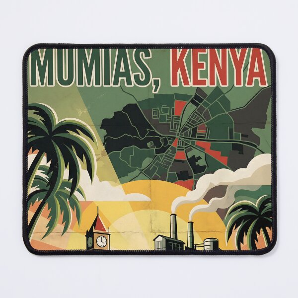 Item preview, Mumias Kenya Retro Vintage Travel Souvenir designed and sold by TravelersGems.