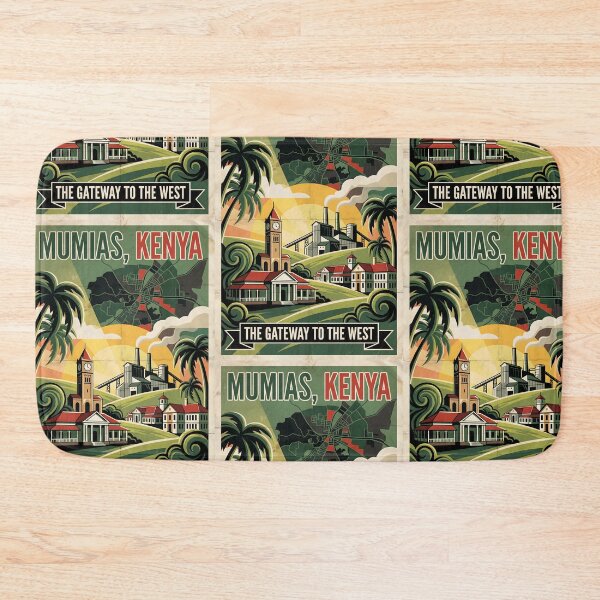 Item preview, Mumias Kenya Retro Vintage Travel Souvenir designed and sold by TravelersGems.