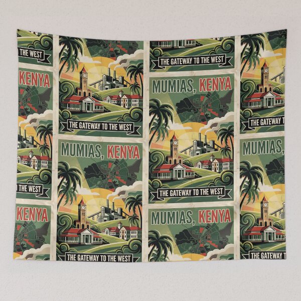 Item preview, Mumias Kenya Retro Vintage Travel Souvenir designed and sold by TravelersGems.