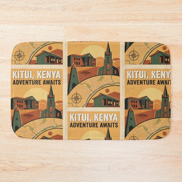 Item preview, Kitui Kenya Retro Vintage Travel Souvenir designed and sold by TravelersGems.