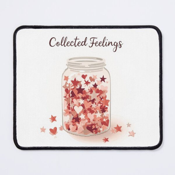 Item preview, Collected Feelings Romantic Jar Aesthetic Design designed and sold by Sassy crafts .