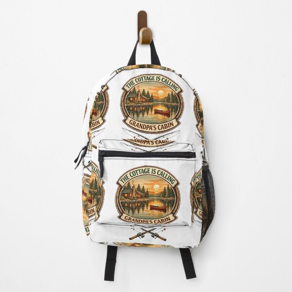 Item preview, The Cottage Is Calling Vintage Grandpa Nature Escape designed and sold by Pawsome Quotes.