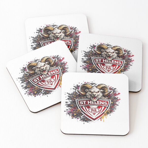 Item preview, St Helens Graffiti – Fierce Rugby League Fan Art Design designed and sold by Annette Brown.