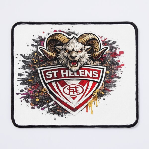 Item preview, St Helens Graffiti – Fierce Rugby League Fan Art Design designed and sold by Annette Brown.