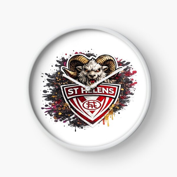 Item preview, St Helens Graffiti – Fierce Rugby League Fan Art Design designed and sold by Annette Brown.