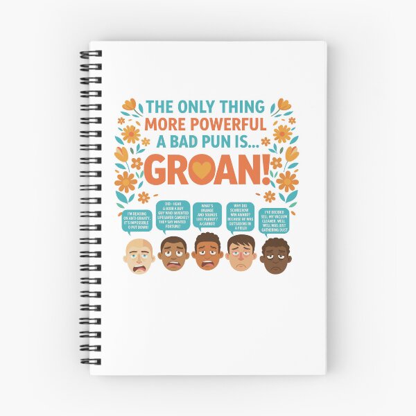 Item preview, The Power of the Groan: A Bad Pun Collection designed and sold by Evaevonechi.