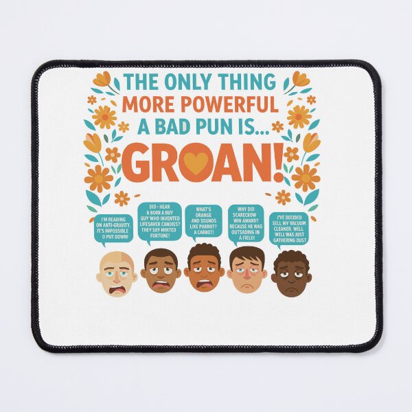 Item preview, The Power of the Groan: A Bad Pun Collection designed and sold by Evaevonechi.