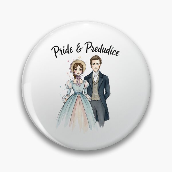 Item preview, Cute Pride and Prejudice Anime Style Character Illustration designed and sold by Fenay Designs.