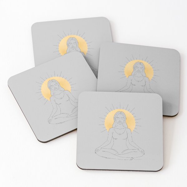 Item preview, Calm Mind Minimal Line Art Illustration designed and sold by BlissfulBlossom.