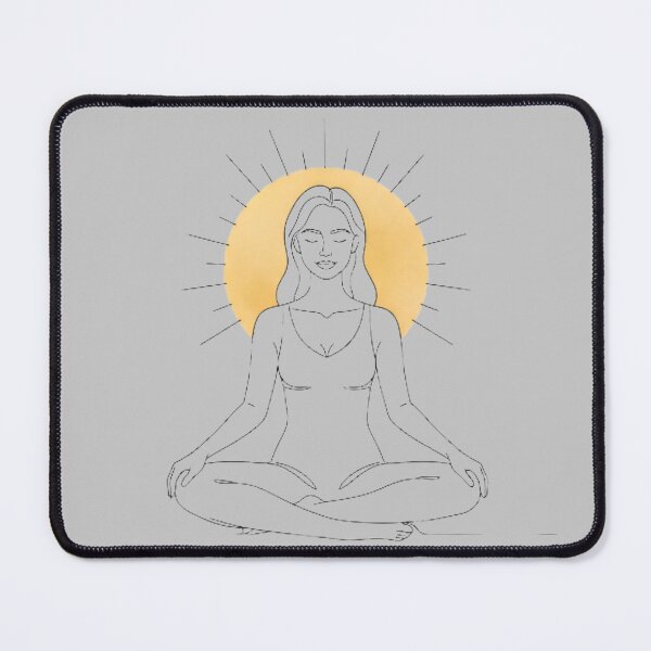Item preview, Calm Mind Minimal Line Art Illustration designed and sold by BlissfulBlossom.