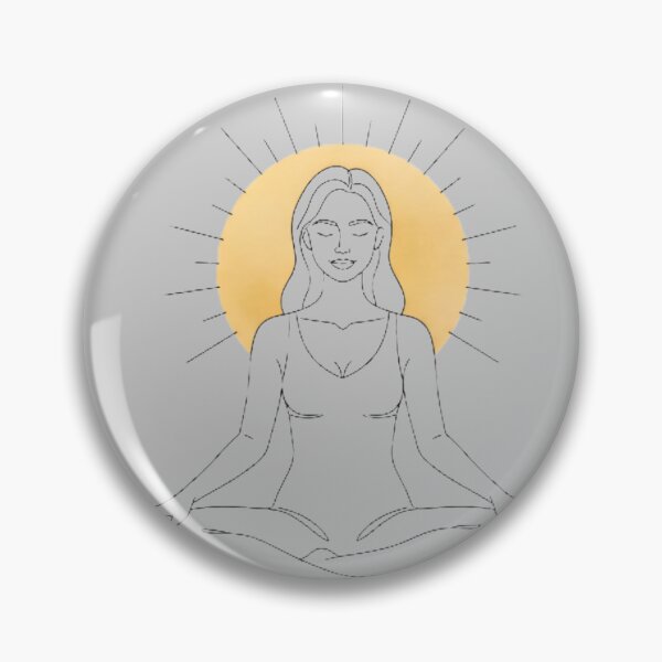 Item preview, Calm Mind Minimal Line Art Illustration designed and sold by BlissfulBlossom.
