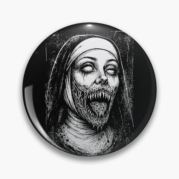Item preview,  Horror Creepy Nun  designed and sold by CapSoulCo.