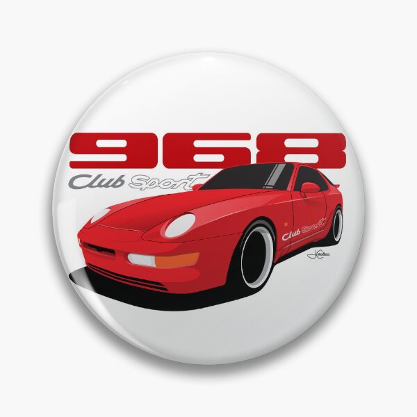 Item preview, Red 968 Club Sport Illustration designed and sold by blackdogshop.