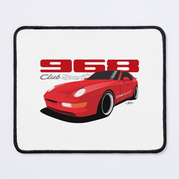 Item preview, Red 968 Club Sport Illustration designed and sold by blackdogshop.