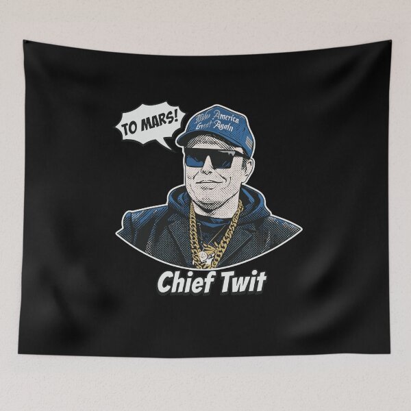 Item preview, Chief Twit: The Intergalactic Mogul designed and sold by Evaevonechi.