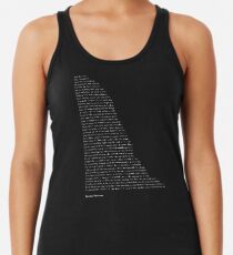 Zitate von Jordan Peterson Racerback Tank Top