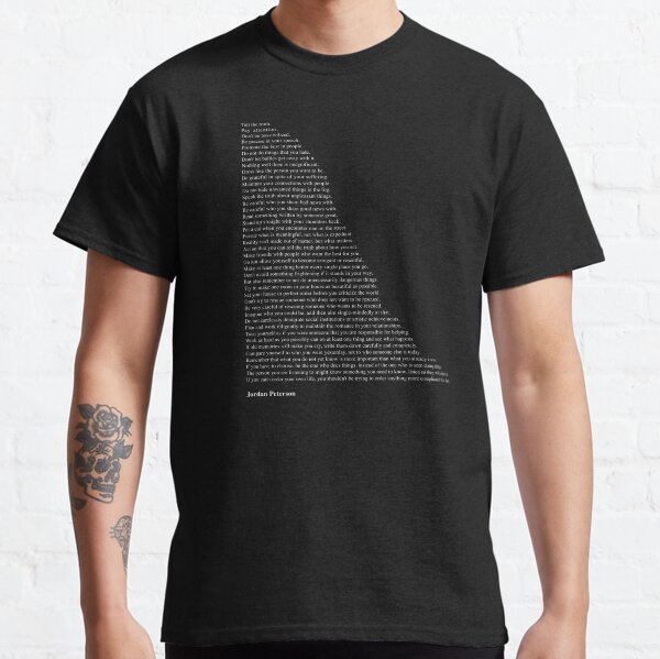 Quotes by Jordan Peterson Classic T-Shirt