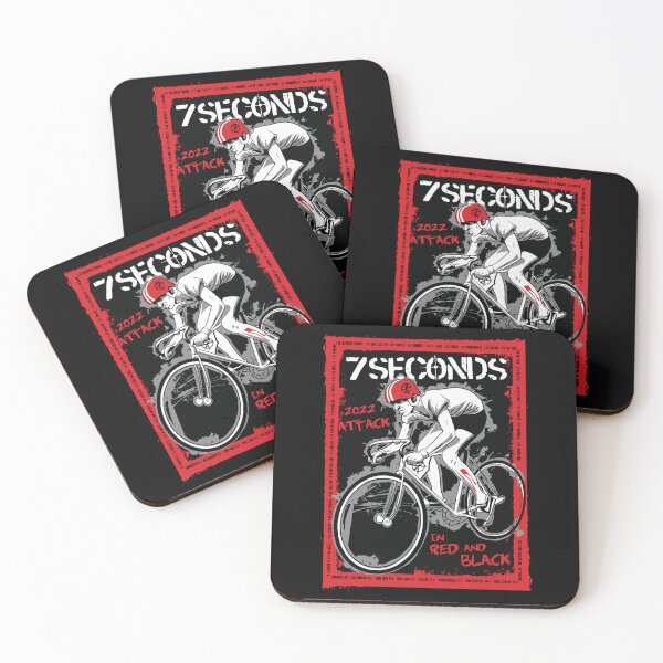 Item preview, 7 Seconds Tour T-Shirt - Hardcore in Red and Black designed and sold by rockfanatic.