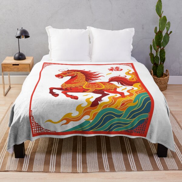 Item preview, Good Fortune Chinese Fire Horse designed and sold by taiche.