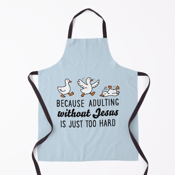 Item preview, Because Adulting Without Jesus is Just Too Hard designed and sold by NQArtist.