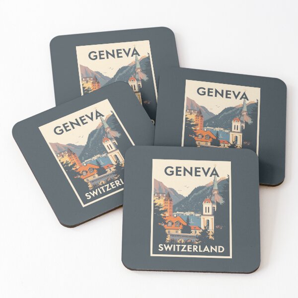 Item preview, Geneva - Switzerland  designed and sold by GoodOldVintage.