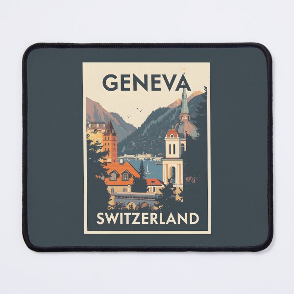Item preview, Geneva - Switzerland  designed and sold by GoodOldVintage.