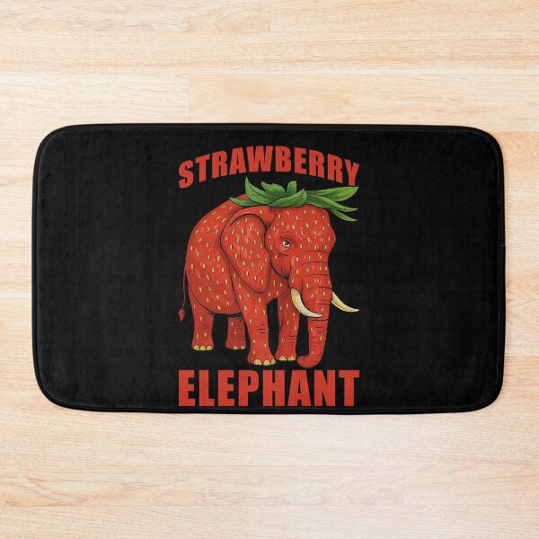 Item preview, Strawberry Elephant Funny  designed and sold by CapSoulCo.