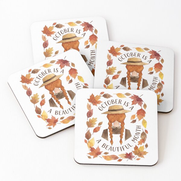 Item preview, Anne of Green Gables October Beautiful Month Fall Quote designed and sold by Fenay Designs.