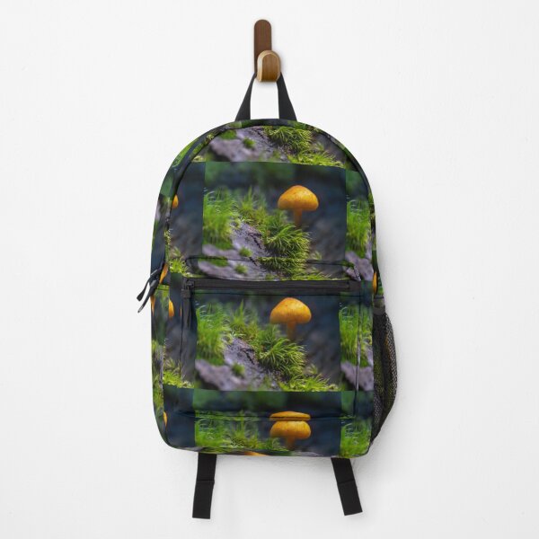Item preview, Orange mycena among moss designed and sold by Imagerisium.