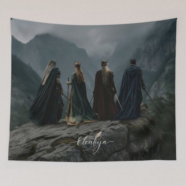 Item preview, Erilea Quad - Rowan, Aelin, Manon, Dorian designed and sold by Elentiya-art.