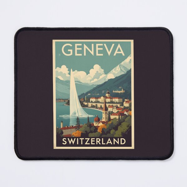 Item preview, Geneva - Switzerland  designed and sold by GoodOldVintage.