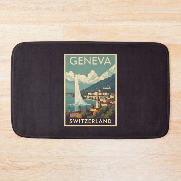 Item preview, Geneva - Switzerland  designed and sold by GoodOldVintage.