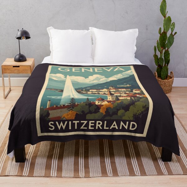 Item preview, Geneva - Switzerland  designed and sold by GoodOldVintage.