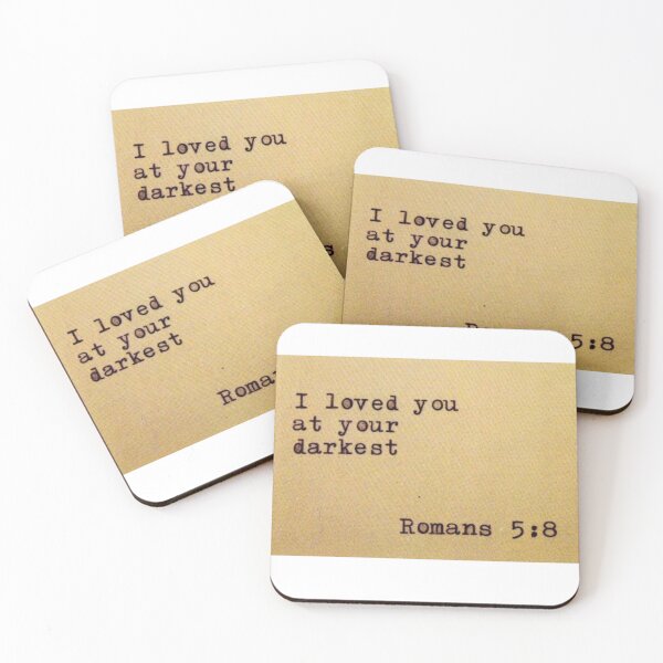 Item preview, Romans 5:8 designed and sold by di-Vera-Rosati.