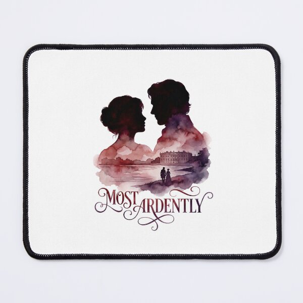 Item preview, Most Ardently Romantic Silhouette Literary Art designed and sold by Fenay Designs.