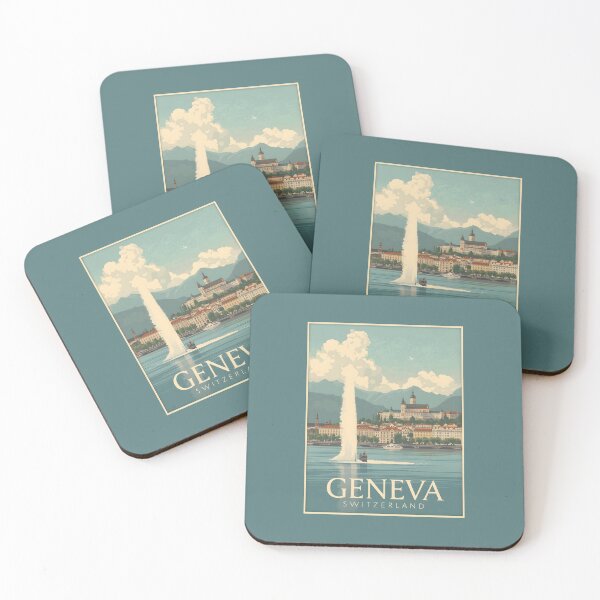 Item preview, Geneva - Switzerland  designed and sold by GoodOldVintage.